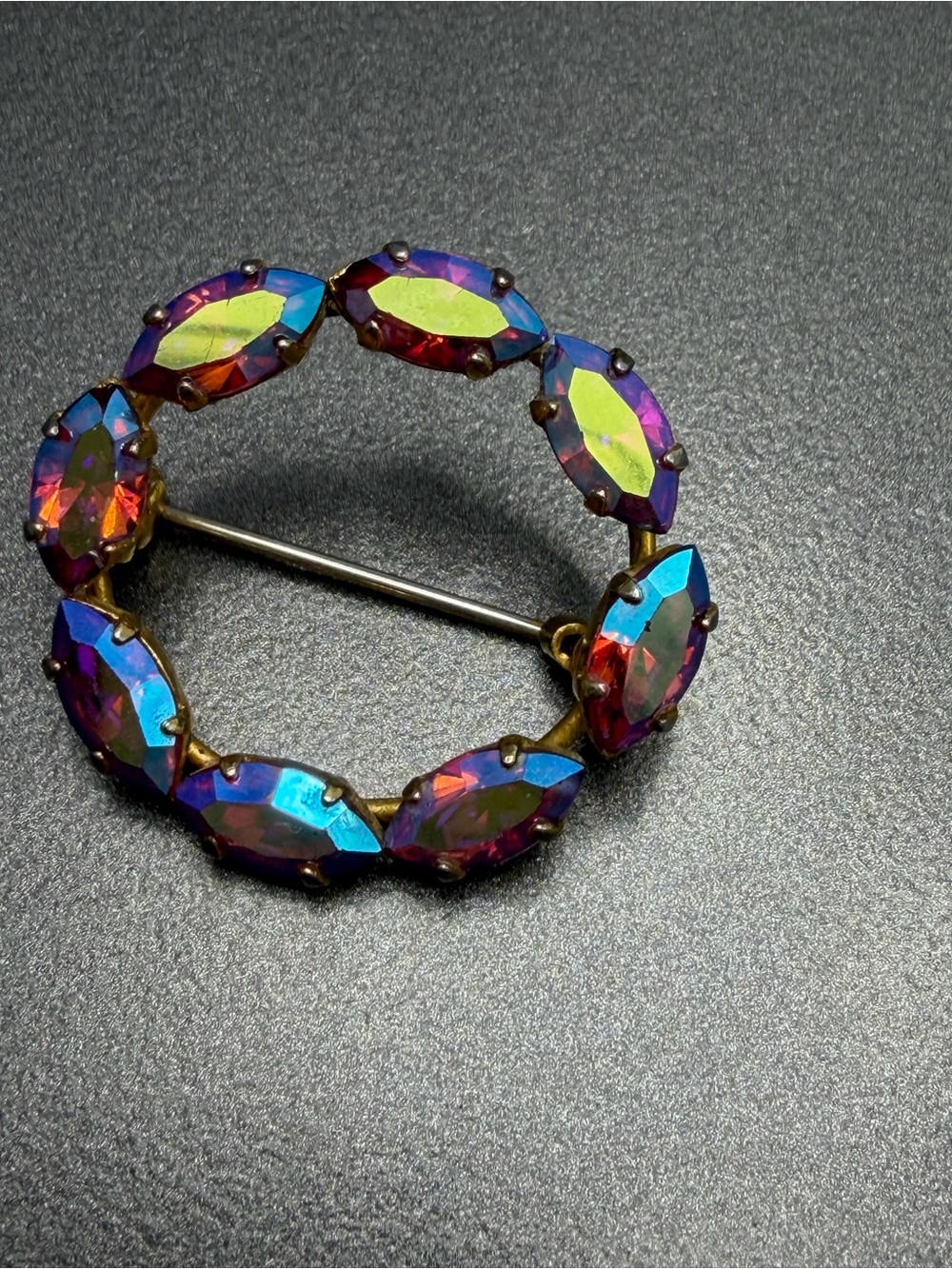 💚💚50% Vintage Marquis Infinity Brooch